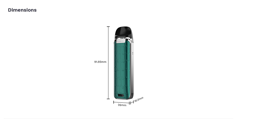 Vaporesso LUXE Q Kit Feature 3