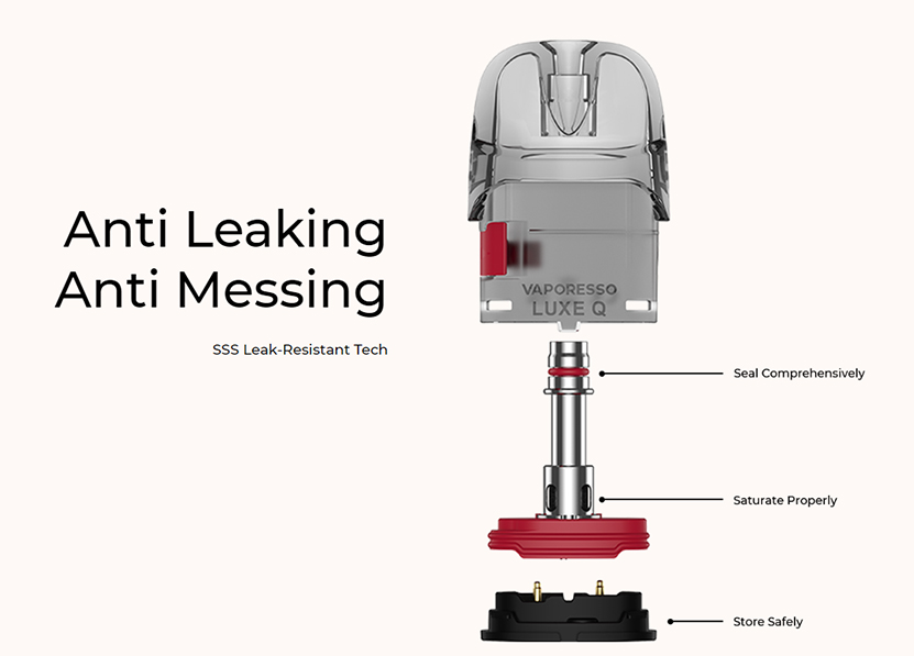 Vaporesso Luxe Q2 SE Kit Anti Leaking