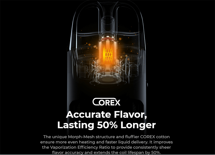 Vaporesso Luxe XR Max Kit CMF Version Corex Heating Tech