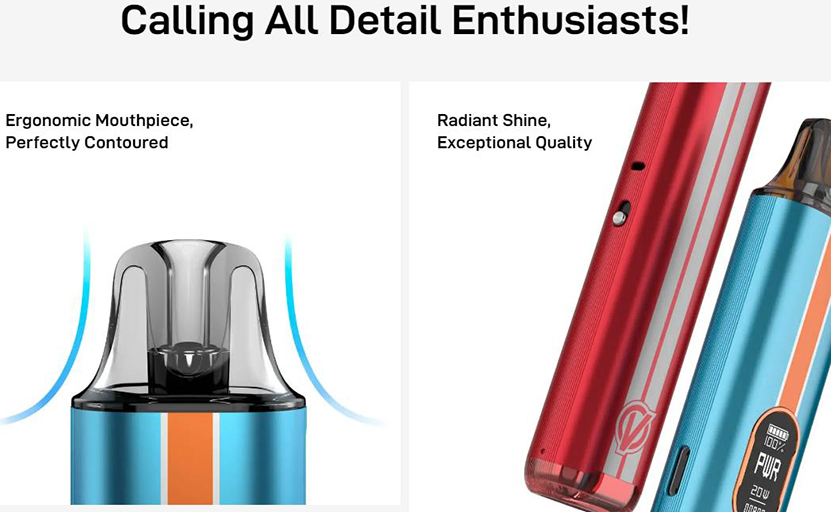 Vaporesso Vibe Pod Kit Detail Information