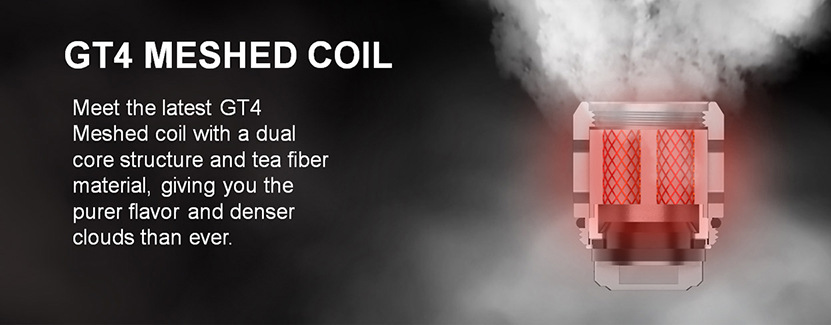 Vaporesso NRG PE Vape Tank GT4 Meshed Coil 