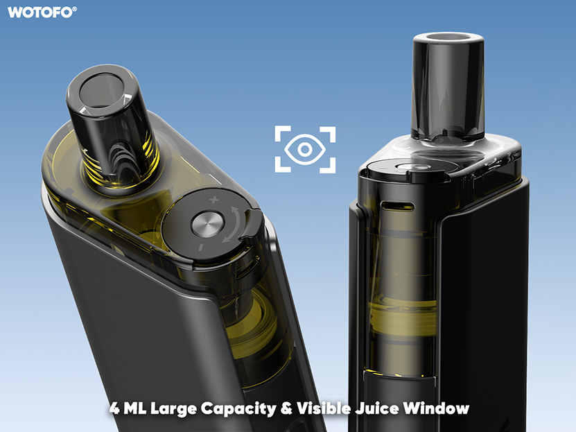 Wotofo Aerok Pod Kit Capacity