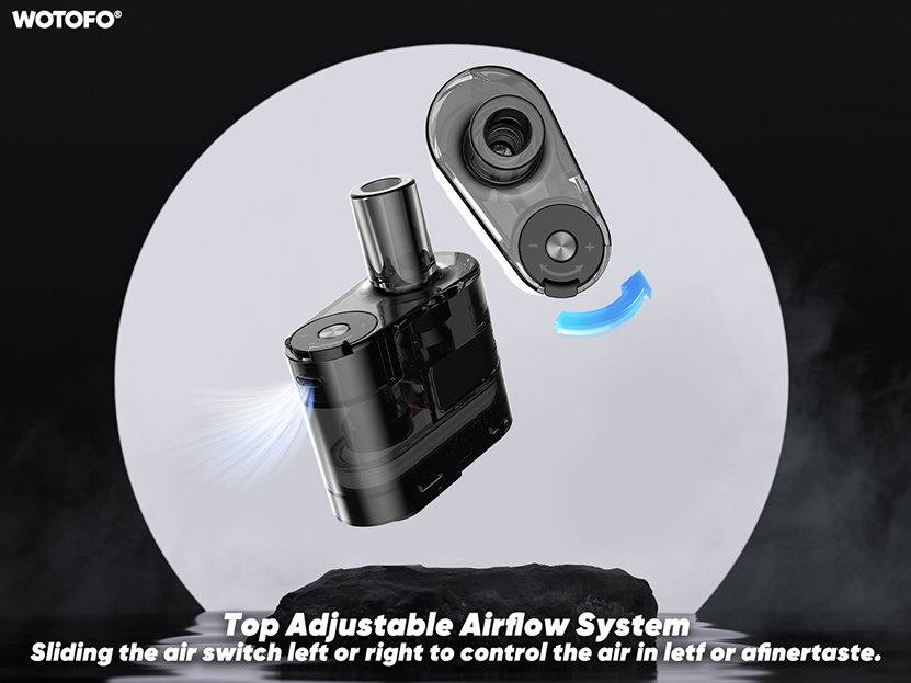 Wotofo Aerok Pod Kit Top Adjustable Airflow