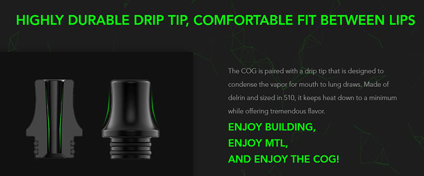 Wotofo COG MTL RTA Feature 5