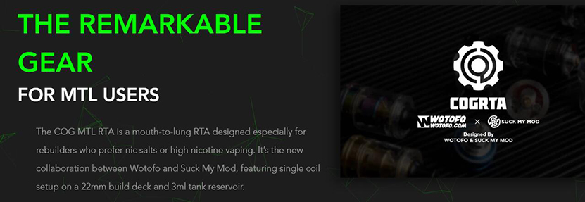 Wotofo COG MTL RTA Feature 9