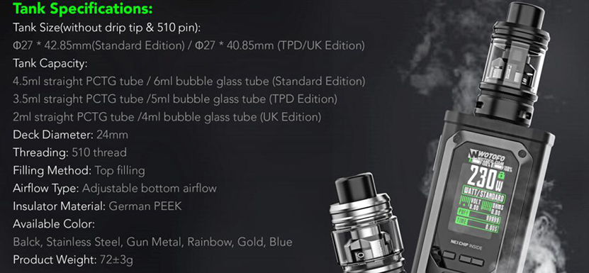 Wotofo MDura Pro Kit Feature 7