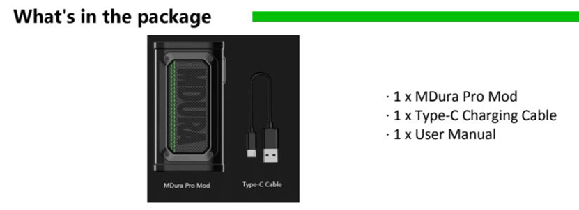 Wotofo MDura Pro Mod Package