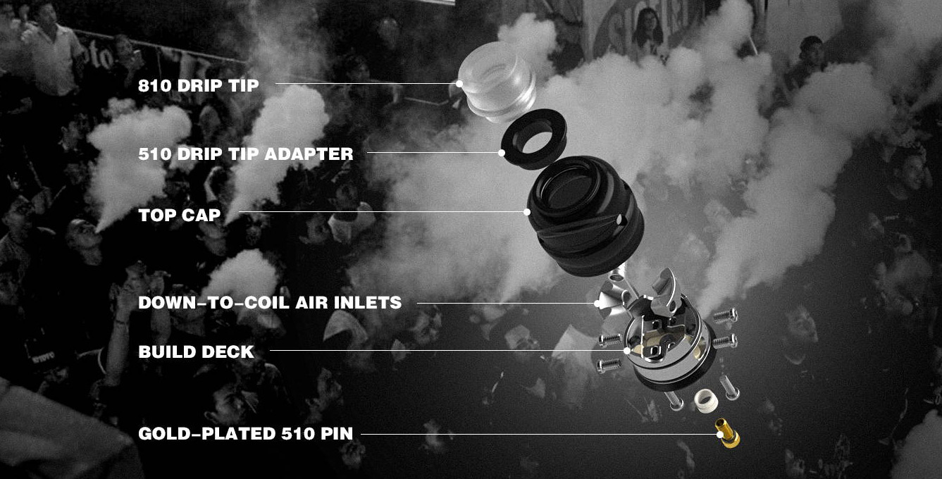 Wotofo Elder Dragon RDA Features 5