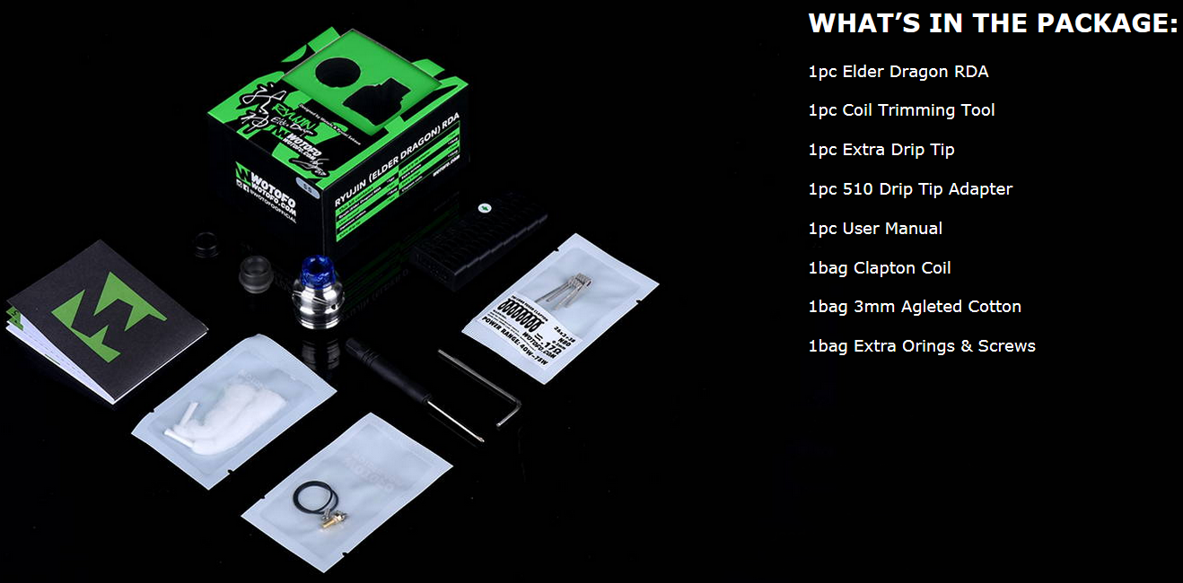 Wotofo Elder Dragon RDA Features 6