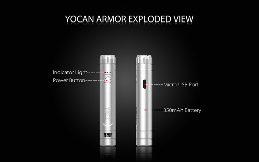 Yocan Armor Battery Feature 5