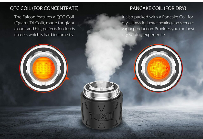 Yocan Falcon Coil types