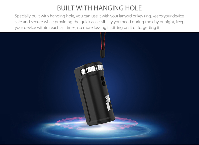 Yocan UNI S Box Mod Hanging Hole