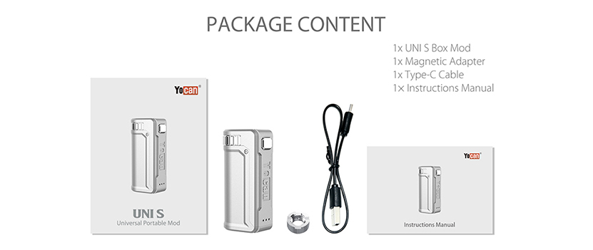 Yocan UNI S Box Mod Package