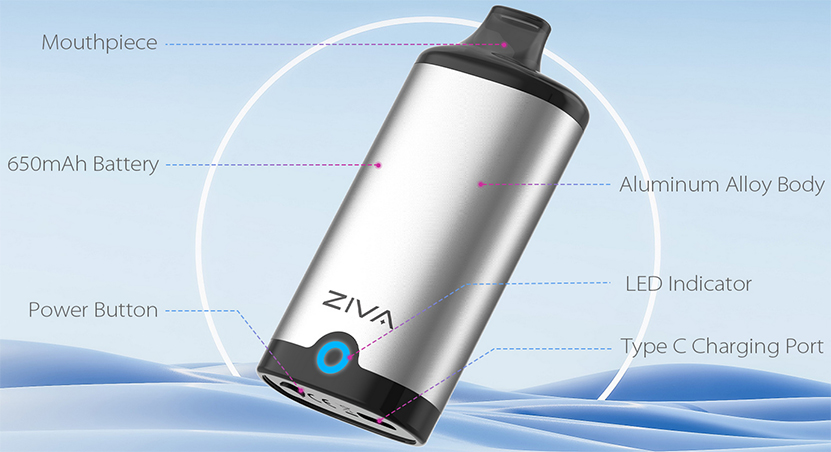 Yocan Ziva Vaporizer Mod Kit Parts