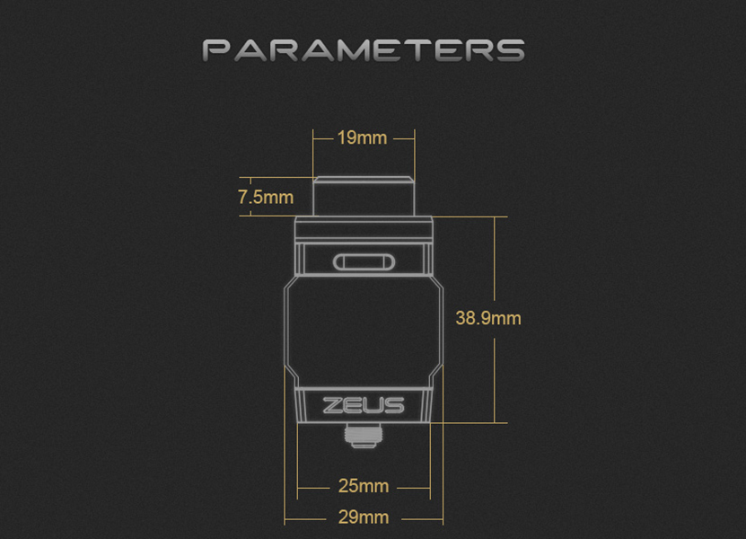 Zeus Dual RTA Parameters