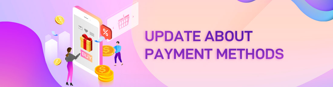 Update About Payment Methods