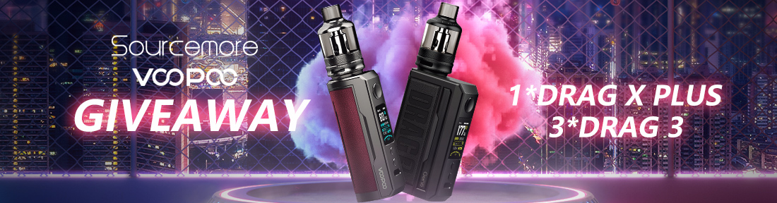 Sourcemore x VOOPOO Drag 3 & Drag X Plus Kits