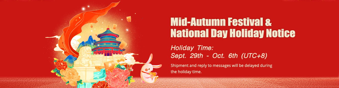  2023 Mid-Autumn Festival & National Day Holiday Notice