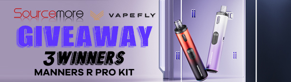 
Sourcemore X Vapefly Manners R Pro Pod Kit Giveaway