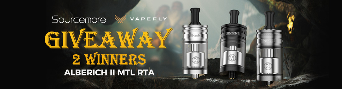 Sourcemore x Vapefly Alberich II MTL RTA Giveaway