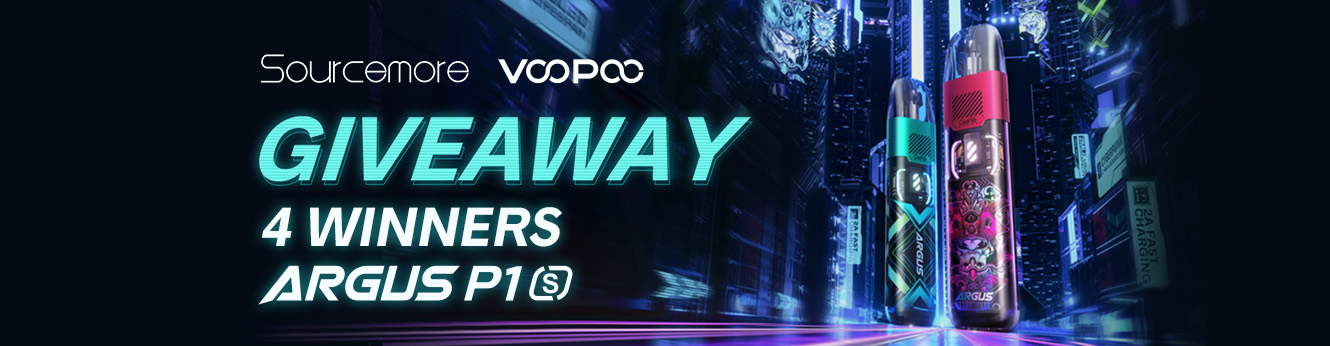 Sourcemore x VOOPOO Argus P1s Kit Giveaway