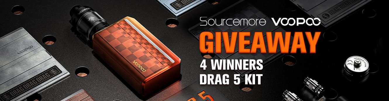 Sourcemore x VOOPOO Drag 5 Kit Giveaway