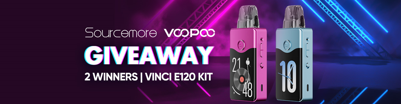 Sourcemore x VOOPOO VINCI E120 Kit Giveaway