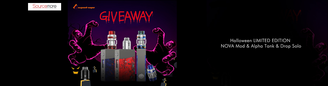 Geekvape & Sourcemore Halloween Giveaway