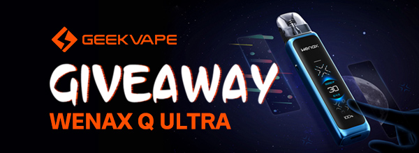 GeekVape Wenax Q Ultra Kit Giveaway