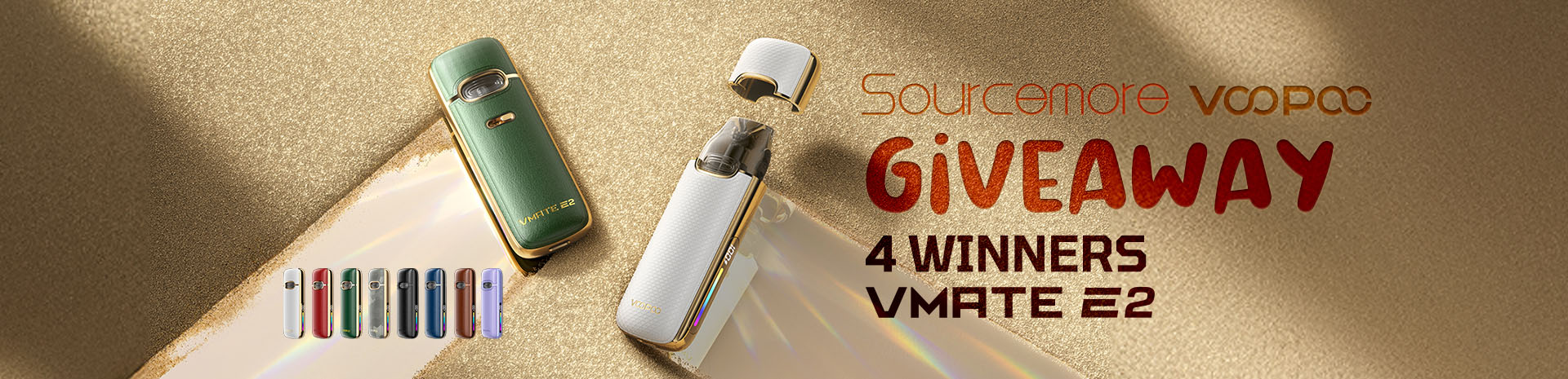 Sourcemore X VOOPOO Vmate E2 Kit Giveaway