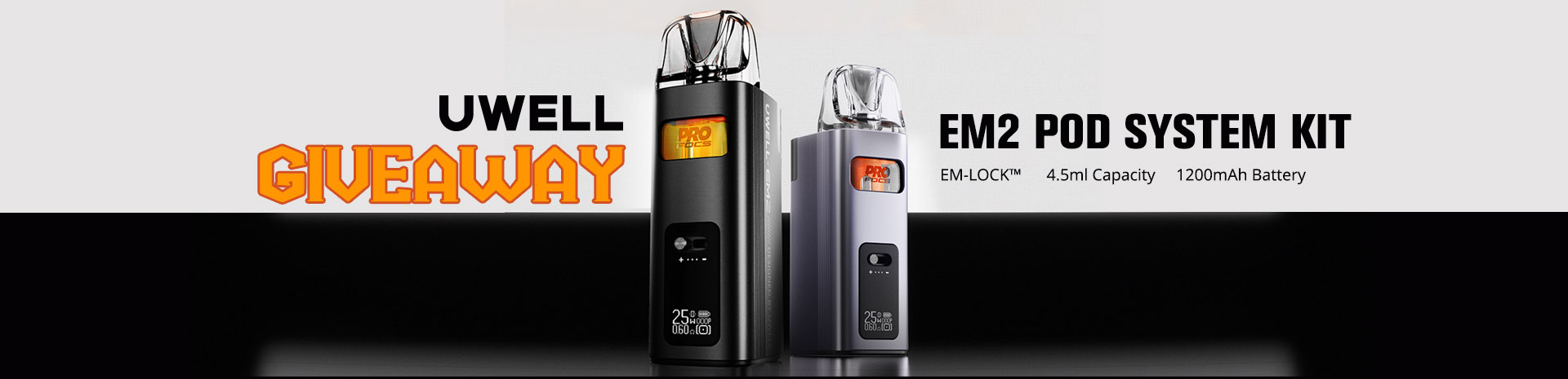 Uwell EM2 Pod System Kit Giveaway