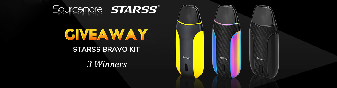 Starss Bravo Pod Kit Giveaway